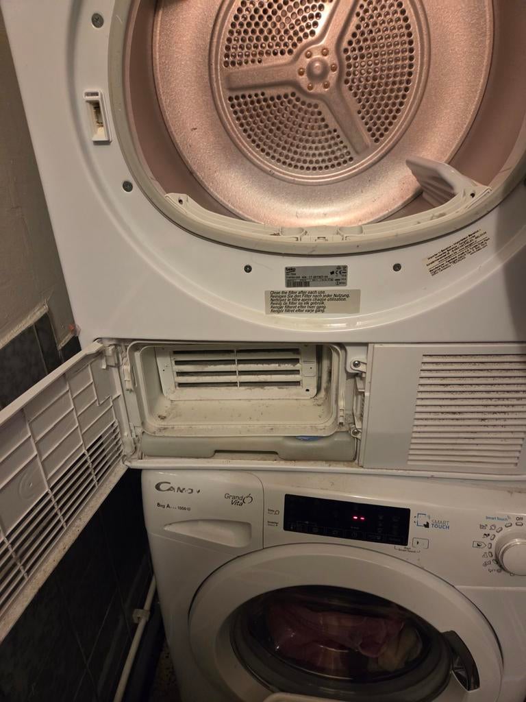 Sechoir condensation, Enlèvement