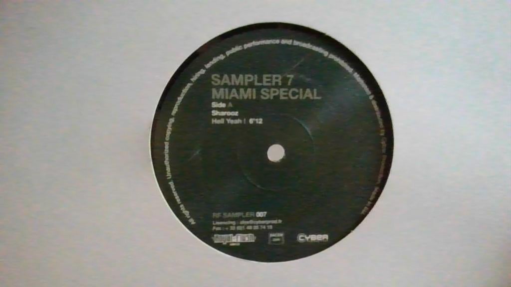 VA. SAMPLER 7 - MIAMI SPECIAL, Ophalen of Verzenden, Zo goed als nieuw, 12 inch, Dance Populair
