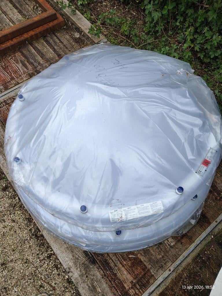 Ronde koepels opaal dubbelwandig nieuw 3 stuks., Doe-het-zelf en Bouw, Ophalen