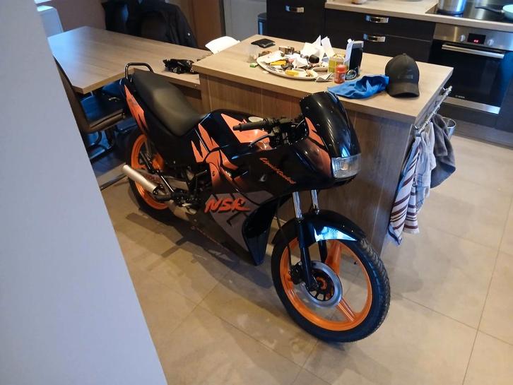Honda NSR 50 Tiger, Fietsen en Brommers, Minibikes, Midibikes en Pitbikes, Ophalen
