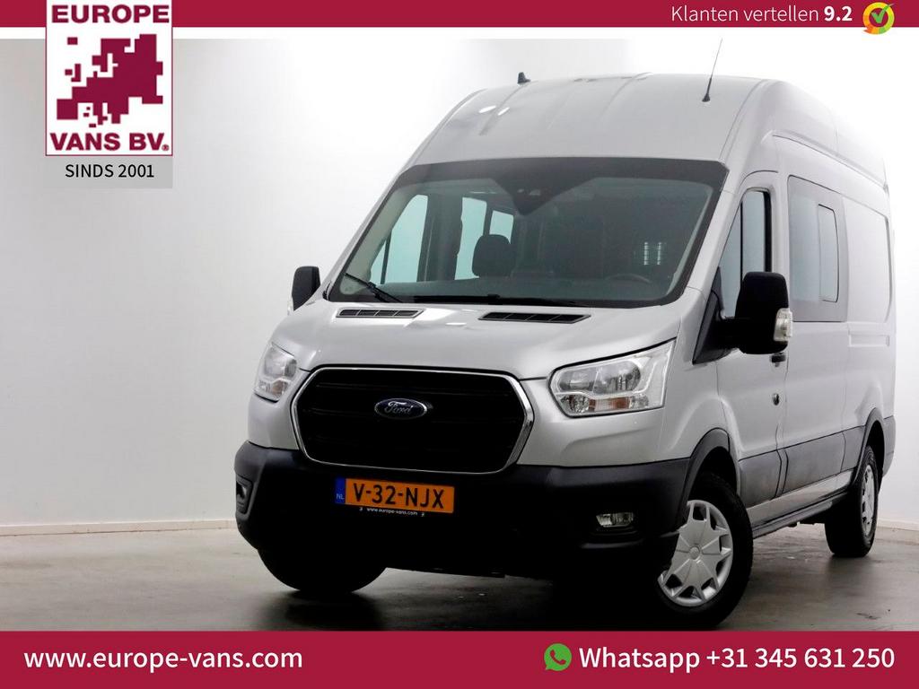 Ford Transit 350 2.0 TDCI 130pk L3H3 D.C. Trend Airco/Navi/C, Auto's, Parkeersensor, Bedrijf, Ford, 236 g/km