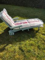 Tuin ligzetel, Tuin en Terras, Ophalen, Zo goed als nieuw, Kunststof, Inklapbaar