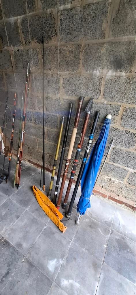 Groot lot visgerief voor witvisser., Enlèvement