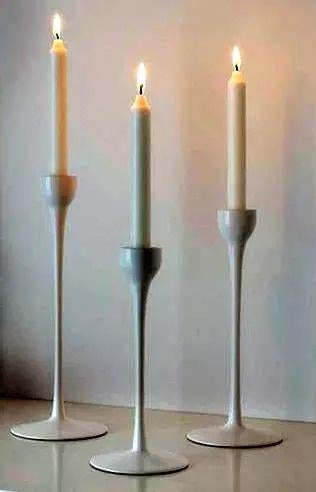 3 bougeoirs en verre IKEA Blomster Années 90, Maison & Meubles, Accessoires pour la Maison | Bougeoirs & Bougies, Comme neuf, Chandelier