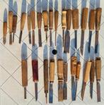 partij oude houtbeitels / steekbeitels, Doe-het-zelf en Bouw, Ophalen, Gebruikt