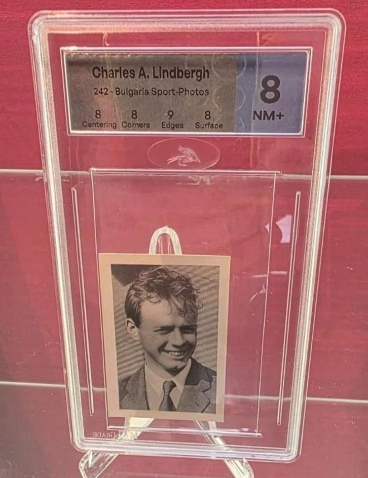 Aviation+1932+Charles Lindbergh+Bulgaria Sport-Photos, Collections, Aviation, Comme neuf, Carte, Photo ou Gravure, Enlèvement ou Envoi