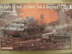 Dragon Pz.III Ausf.III & Borgward IV Ausf.A 1/35, Overige merken, Tank, Verzenden, 1:32 tot 1:50