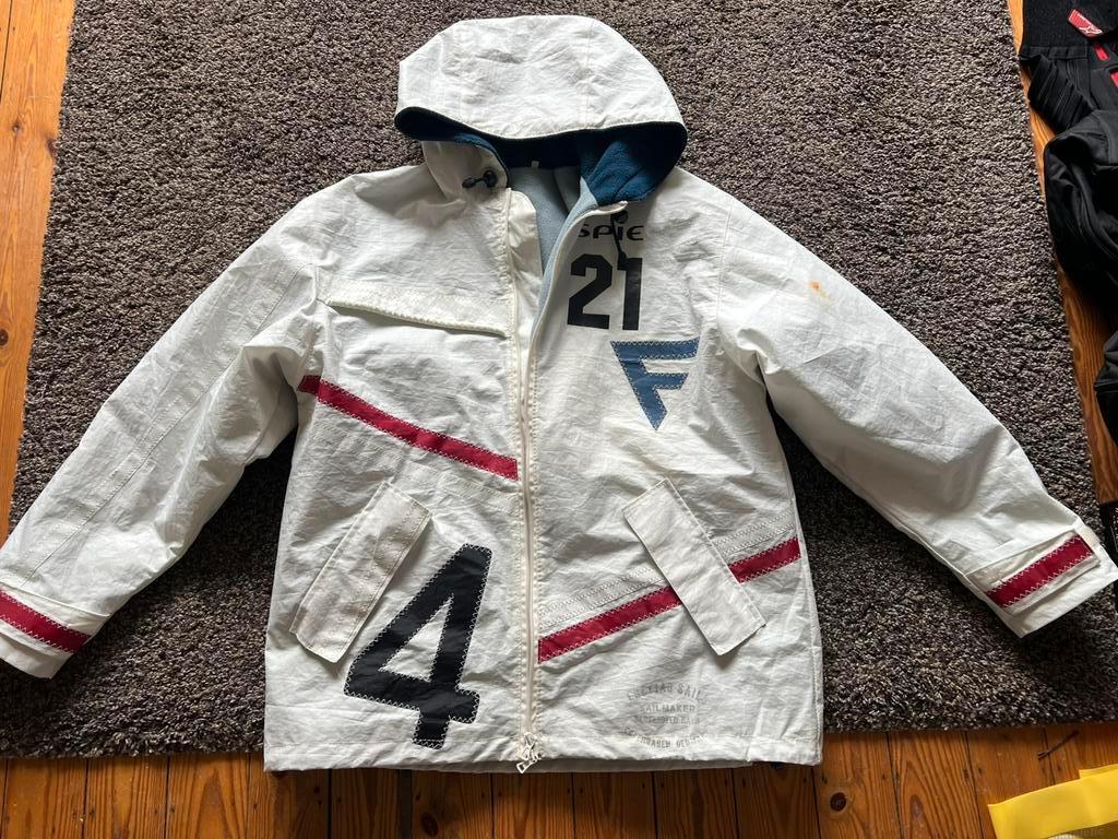 Zeiljas van  zeilstof gemaakt, Watersport en Boten, Ophalen, Gebruikt, Zeiljack