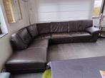 canapé d'angle, Maison & Meubles, Canapés | Salons, Enlèvement, Utilisé, Cuir