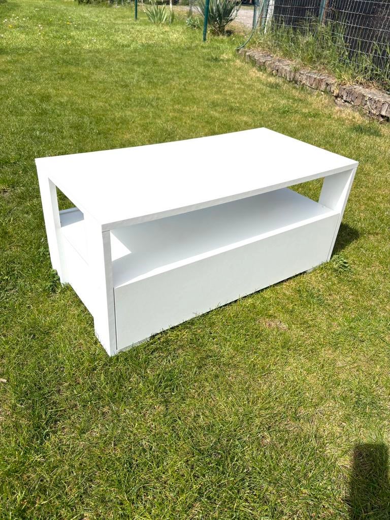 Table basse meible TV, 25 à 50 cm, Moins de 100 cm, Comme neuf, Enlèvement