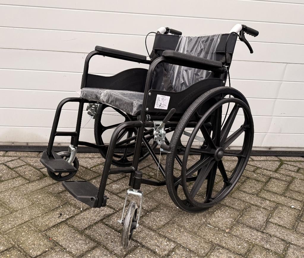 opvouwbare kwaliteit rolstoel stevig & comfortabel NIEUW, Enlèvement ou Envoi, Pliant, Neuf, Fauteuil roulant à pousser