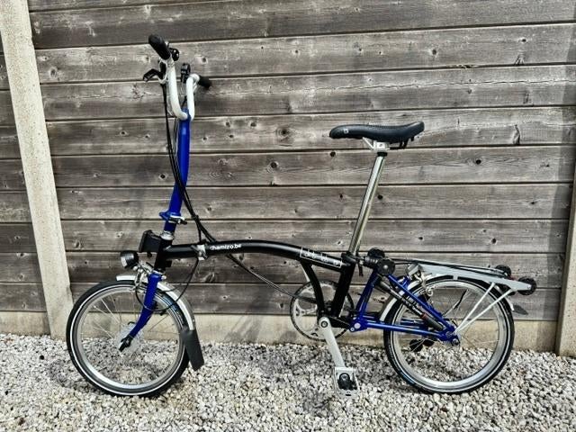 Brompton Vouwfiets, Vitesses, Brompton, Comme neuf, Enlèvement