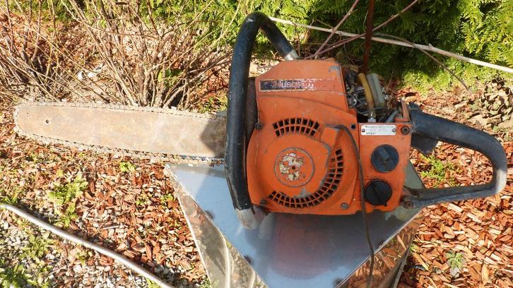 tronconneuse husqvarna A65  collection vintage tronconneuse, Jardin & Terrasse, Outils à main, Enlèvement