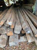 oude eiken balken, Ophalen, Balken