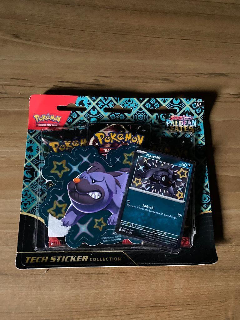 Paldean Fates Tech Sticker Collection [Maschiff], Hobby en Vrije tijd, Verzamelkaartspellen | Pokémon, Ophalen of Verzenden, Nieuw