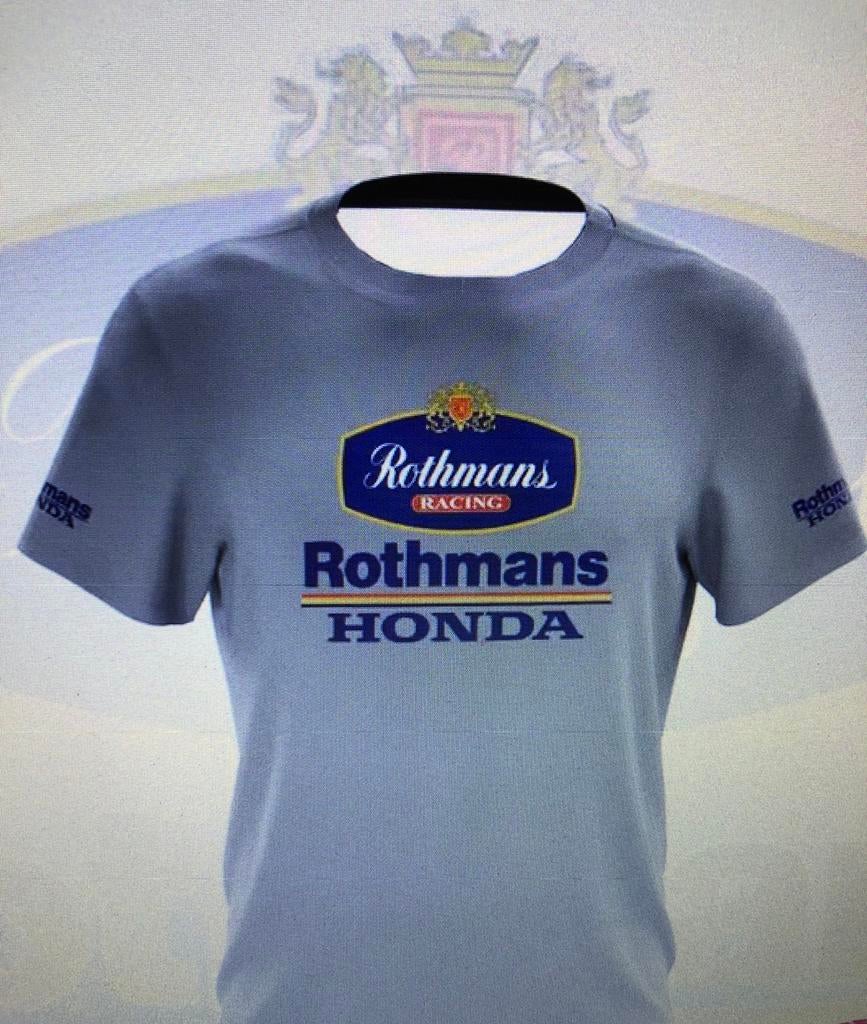 Nieuw Honda Rothman Retro Print QUICK DRY motor-t-shirt, Kleding | Heren, T-shirts, Zo goed als nieuw, Ophalen of Verzenden