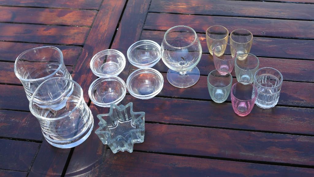 Druppelglazen en diverse, Ophalen of Verzenden, Zo goed als nieuw