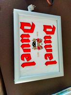 Duvel lichtbak met werkende verlichting 45 x 35, Huis en Inrichting, Woonaccessoires | Tekstborden en Spreuken, Ophalen