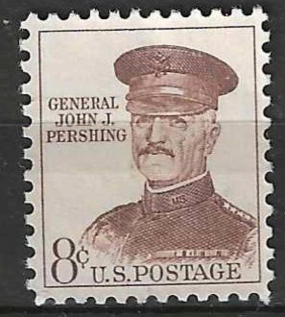 USA 1961 - Yvert 721 - John Joseph Pershing (ST), Verzenden, Gestempeld