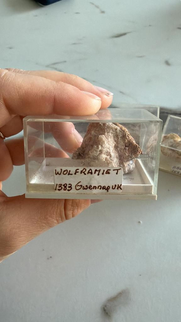 wolframiet mineraal 1383 Gwennap, Verzenden, Zo goed als nieuw