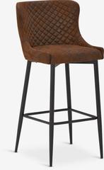 Chaise de bar tissu brun (lot de 10), Maison & Meubles, Enlèvement, Neuf