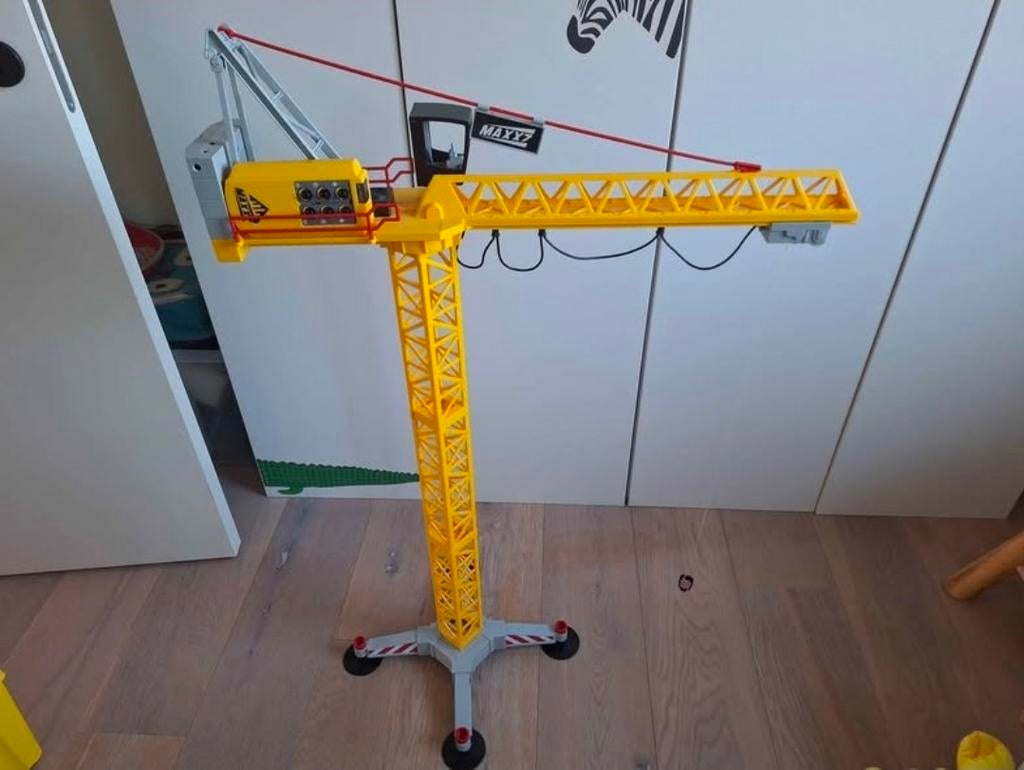 Kraan playmobil, Ophalen, Afstandsbediening