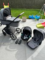 3-in-1wandelwagen, Enlèvement, Utilisé, Poussette, Avec siège auto