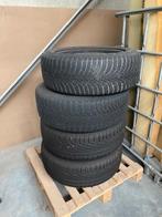 4 st autobanden en velgen BMW, Enlèvement, Utilisé, Véhicule de tourisme, Pneus et Jantes