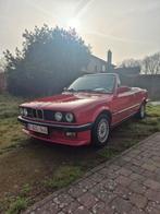 Bmw e30 325i cabrio full option ac schnitzer, Auto's, BMW, Zwart, Particulier, Te koop, Zwart