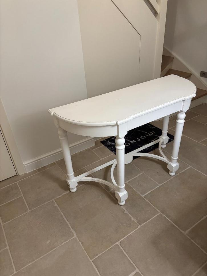 Console Flamant, Maison & Meubles, Tables | Tables d'appoint, Utilisé, Autres formes, Bois, Enlèvement