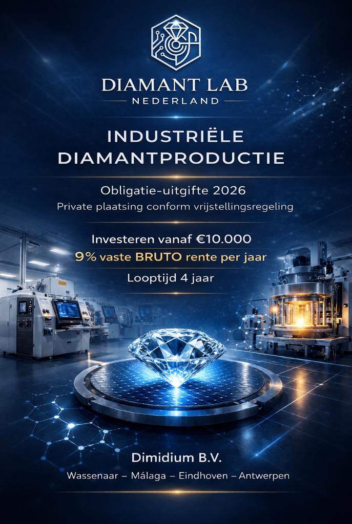 Obligatie-uitgifte 2026 – instap vanaf €10.000 (9% rente), Ophalen of Verzenden