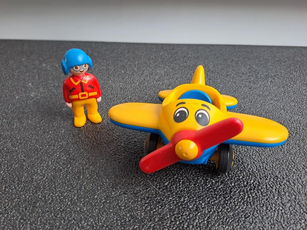 PLAYMOBIL vliegtuigje (peuter-kleuter), Ophalen of Verzenden