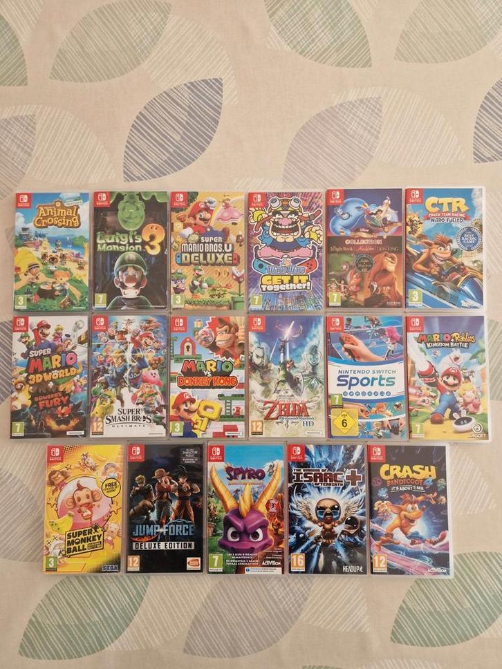 Verschillende Switch games te koop., Consoles de jeu & Jeux vidéo, Jeux | Nintendo Switch, Enlèvement