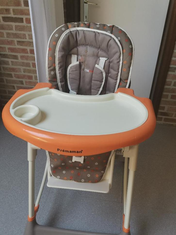 Premaman relax-eetstoel  en bedje, Kinderen en Baby's, Kinderstoelen, Zo goed als nieuw, Ophalen