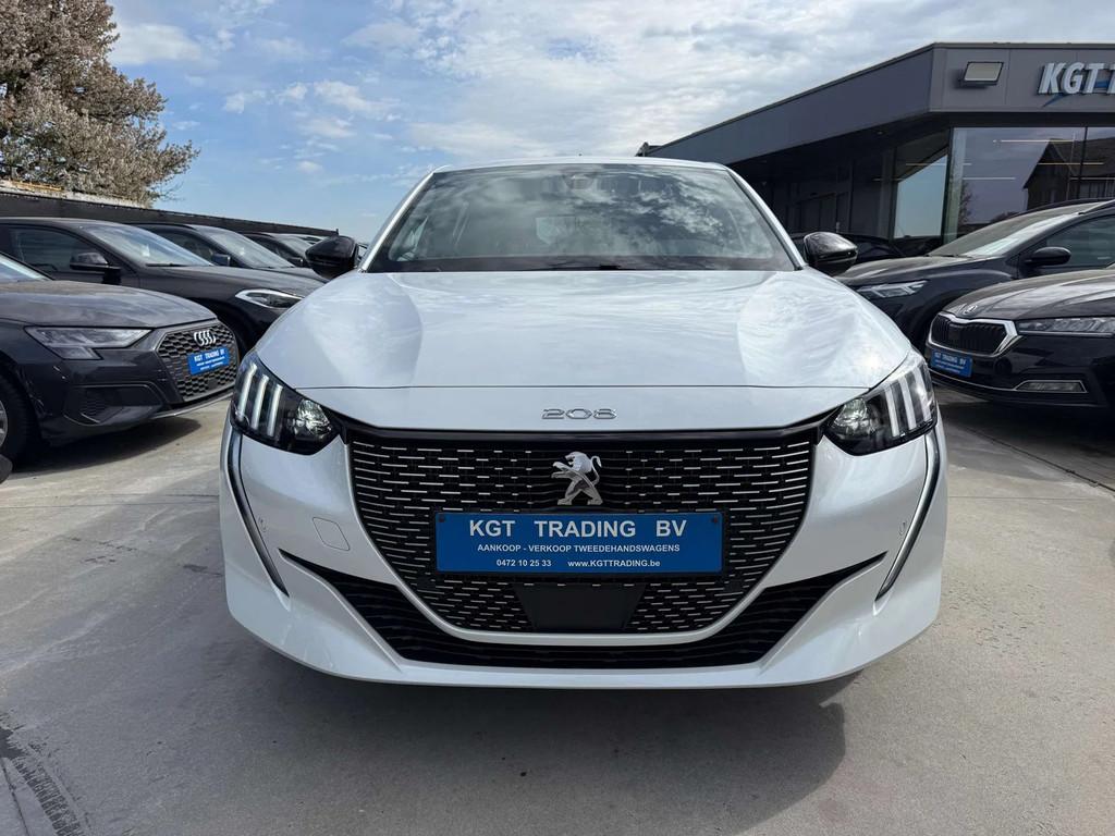 Peugeot 208 1.2i 100PK GT-LINE FULL LED LEDER CAMERA CARPLAY, Gebruikt, 1199 cc, 1165 kg, Wit