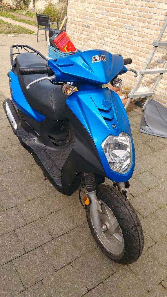 Scooter sym 50cc, Fietsen en Brommers, Scooters | SYM, Zo goed als nieuw, Klasse B (45 km/u), Benzine, Ophalen