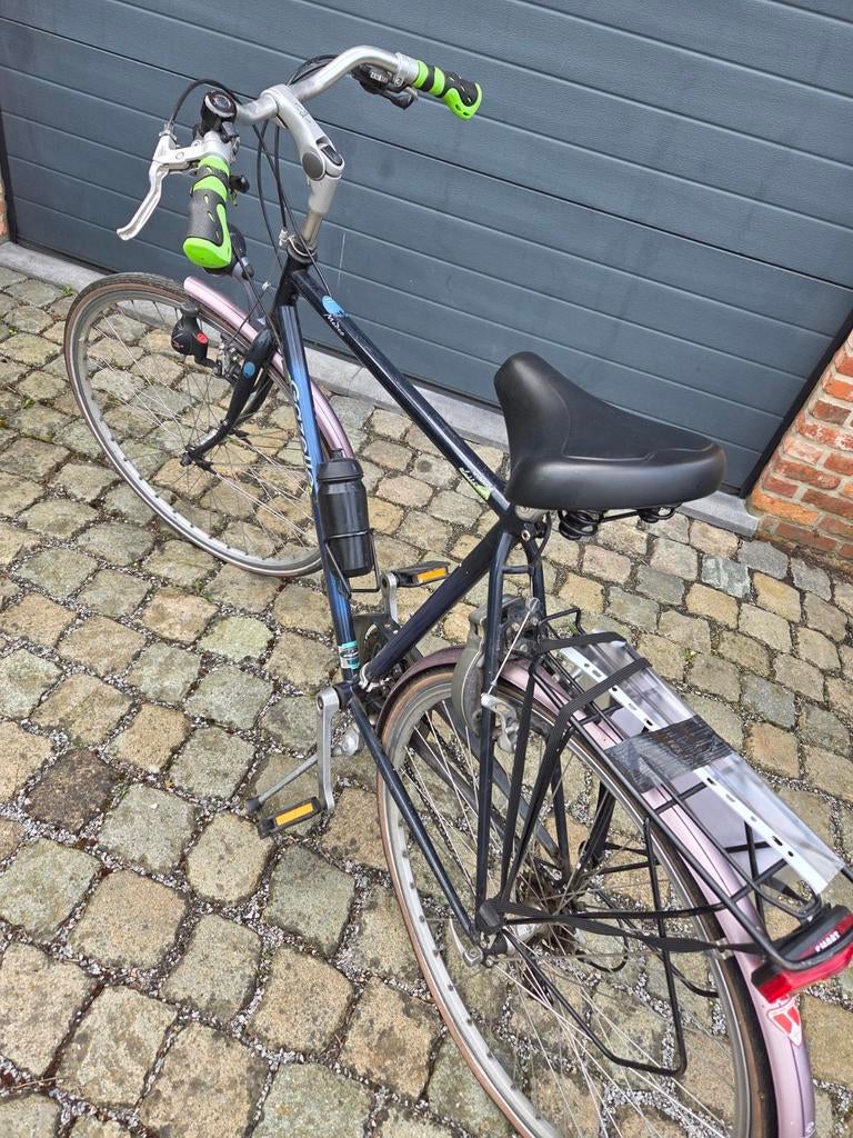 Vélo Gazelle pour homme, Medeo, cadre bleu, Enlèvement, Gazelle, Vitesses