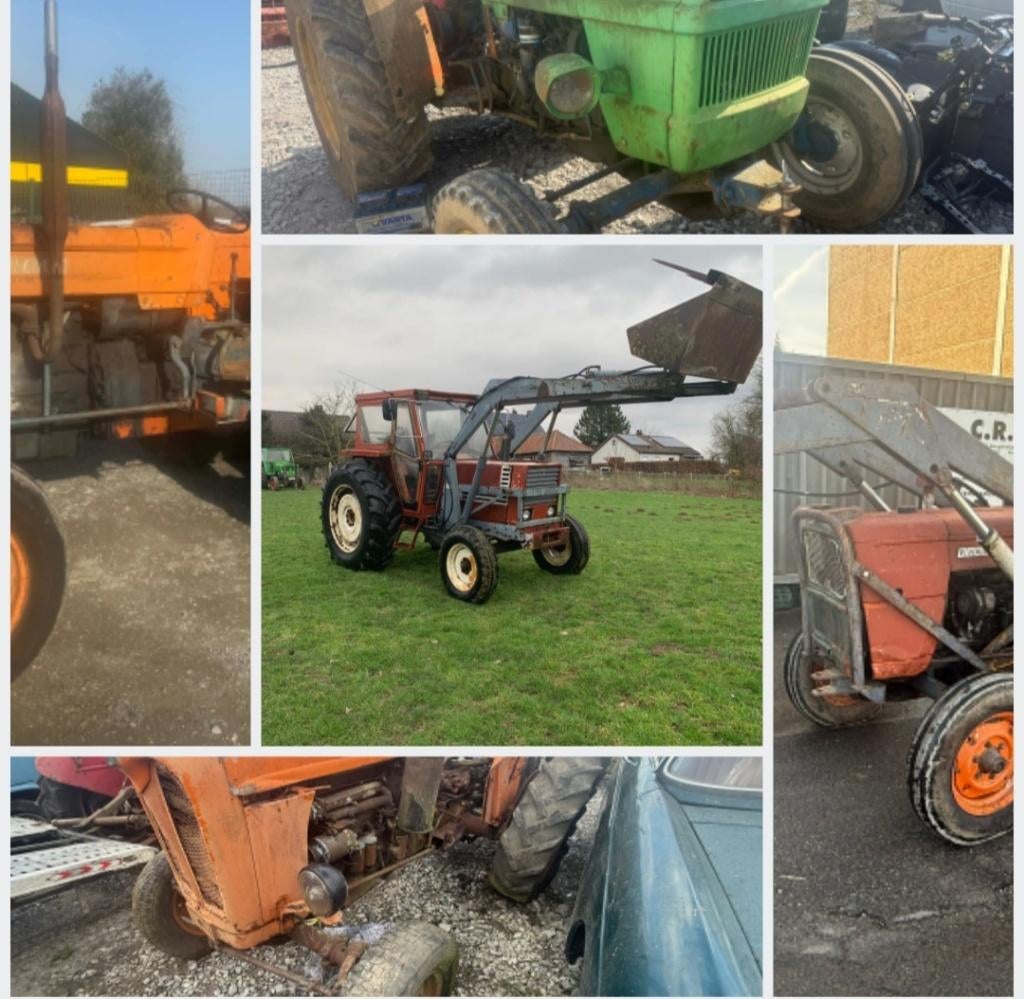 Plusieurs Tracteur, Articles professionnels, Enlèvement, Fiat