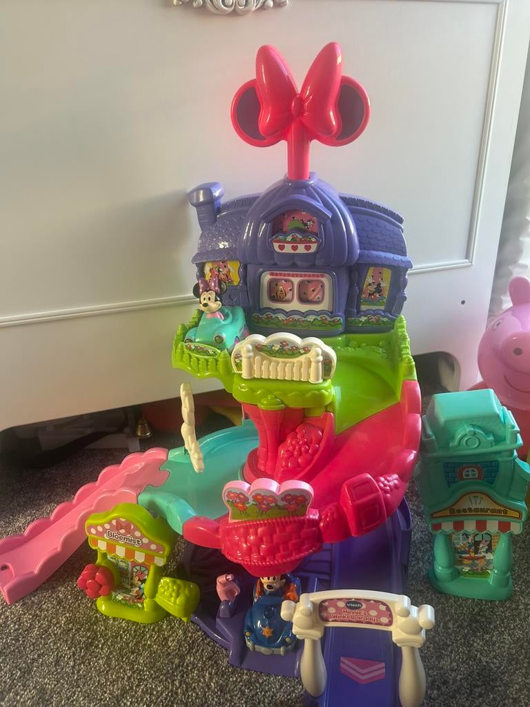 Mini mouse racebaan, Ophalen, Zo goed als nieuw, Racebaan