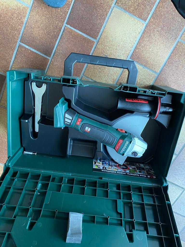 Metabo Accuslijpmachine, Doe-het-zelf en Bouw, Ophalen, Nieuw