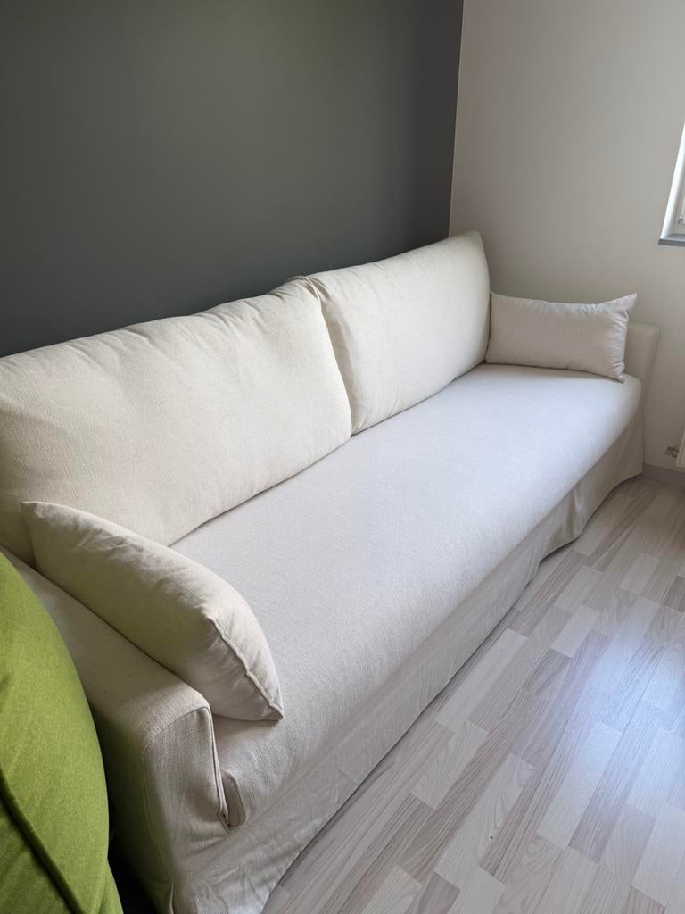 Zetel 3-zit, Ophalen, Driepersoons, 75 tot 100 cm, Zo goed als nieuw