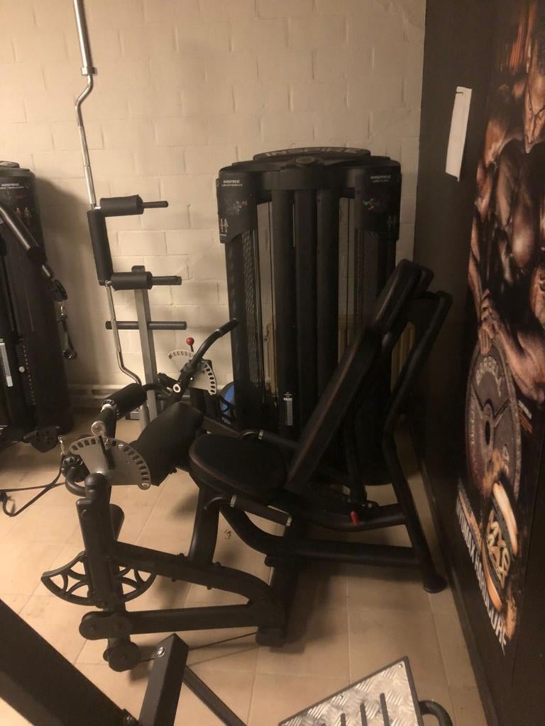 Inspire - Leg Curl & Extension - Toonzaalmodel, Krachtstation, Ophalen of Verzenden, Zo goed als nieuw, Metaal