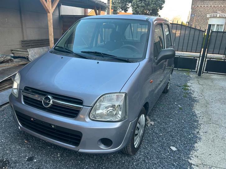 Opel Agila, Auto's, Opel, Particulier, Agila, Benzine, Euro 4, Berline, 5 deurs, Handgeschakeld, Zilver of Grijs, Zwart, Ophalen