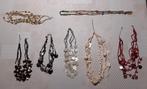 halskettingen fantasie, Bijoux, Sacs & Beauté, Colliers, Autres couleurs, Comme neuf, Enlèvement, Autres matériaux