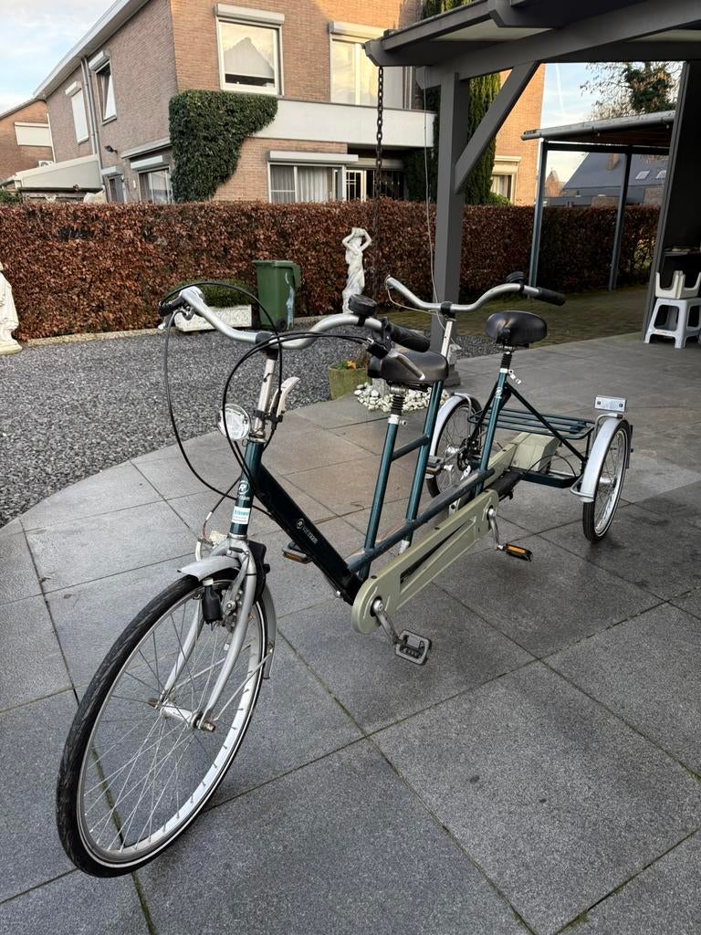 Drie-wielige tandum, Ophalen, Zo goed als nieuw