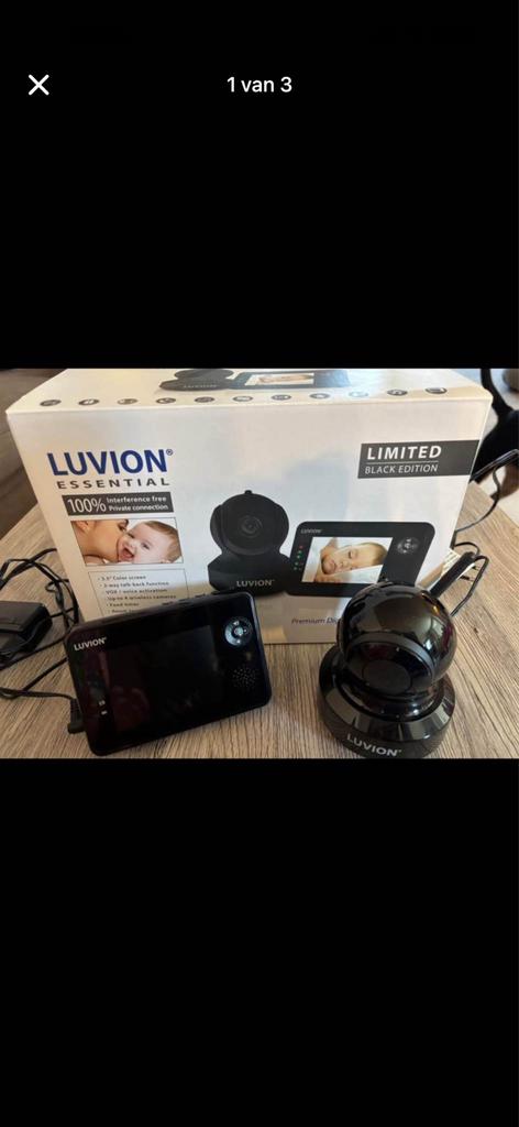 Babyfoon Luvion, Ophalen, Zo goed als nieuw, Camera