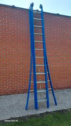 Schuifladder DAS, Doe-het-zelf en Bouw, Ophalen, Zo goed als nieuw, Ladder, Opvouwbaar of Inschuifbaar