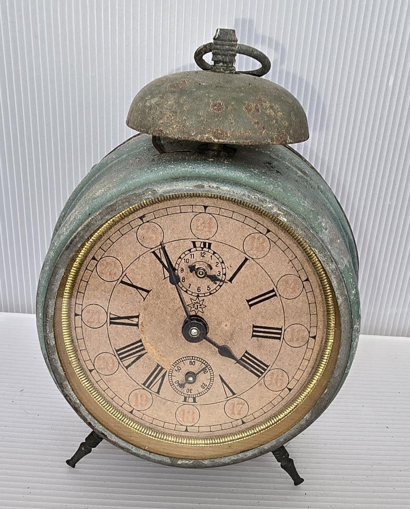 Antieke Junghans wekker., Antiek en Kunst, Ophalen