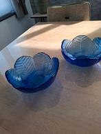 2 plats en verre, Antiquités & Art, Enlèvement ou Envoi