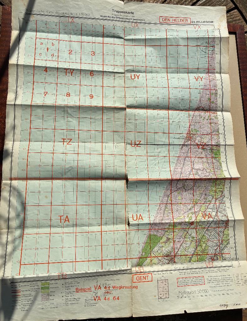 Ww2 Truppenkarte 1939, Verzenden